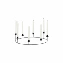 Ljustake \'Ring\' - Svart 50Ø