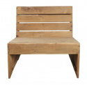 Loungestol \'Woodie\' - Natur