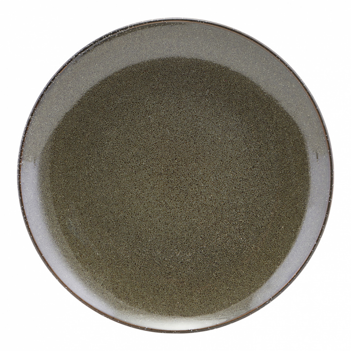 Tallrik 'Lake' Ø 21.4 cm - Grön