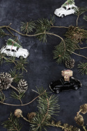 Juldekoration \'Xmas car\' - Svart