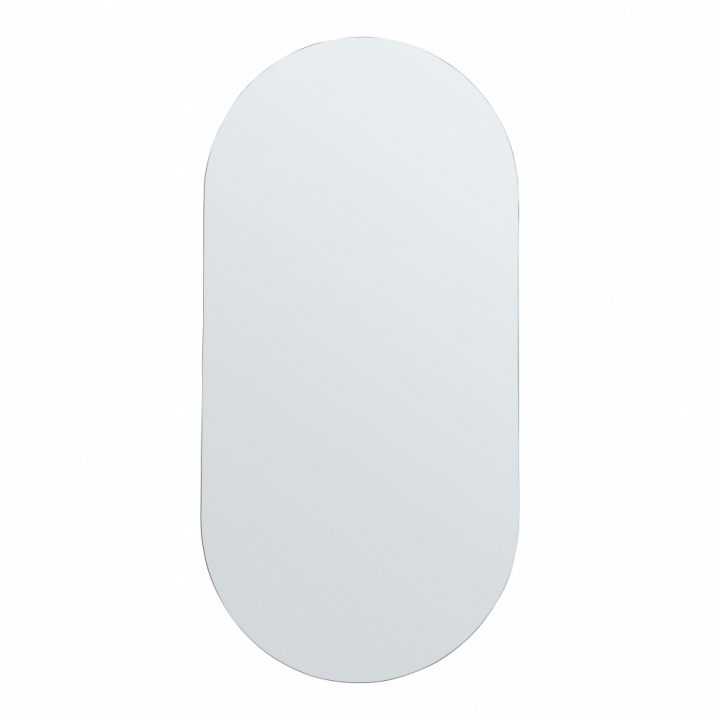 Oval spegel 'Walls' - 35x70