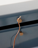 2-pack förvaringslådor \'Metal\' - Blå