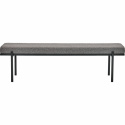 Bänk \'Lao\' 160x45cm - Grå