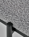 Bänk \'Lao\' 160x45cm - Grå