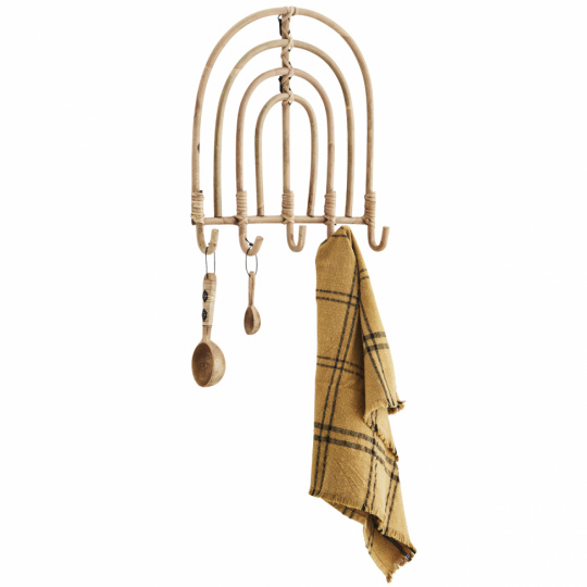 Kldhngare \'Rattan Coat Rack\' - Natur