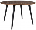 Matbord \'Mo\' Runt 110cm - Teak/Stål 
