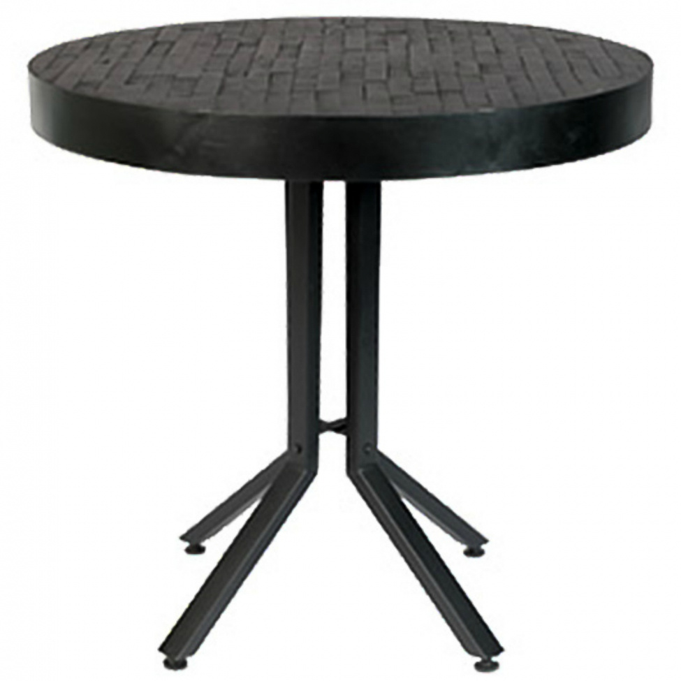 Matbord/Cafbord \'Maze\' - Svart 75cm