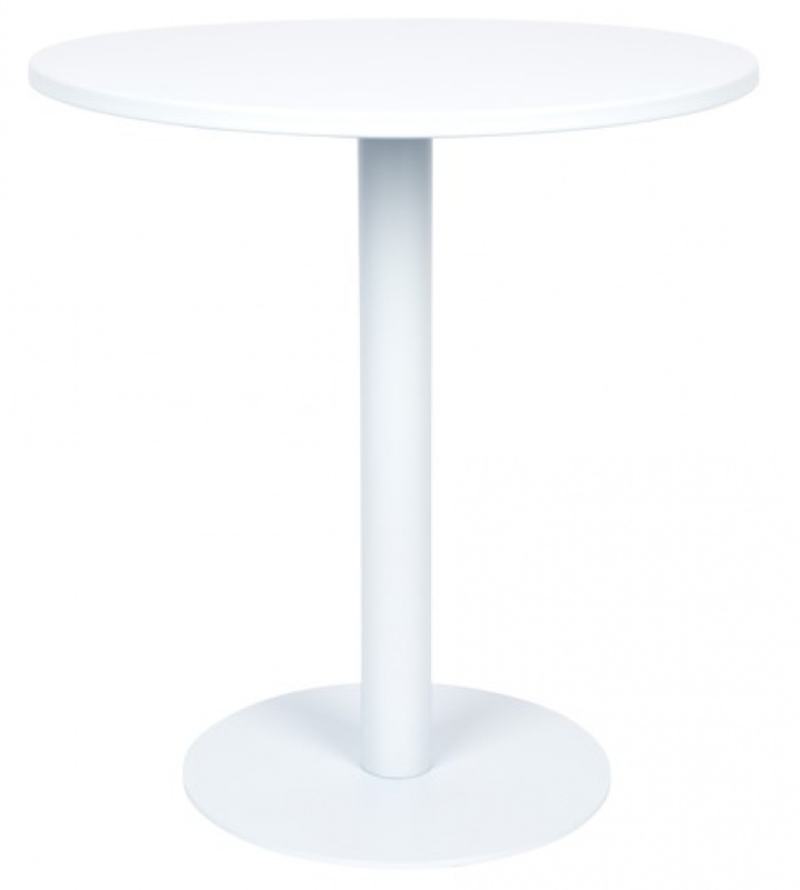 Bistro bord 'Maze' Runt 70cm - Vit