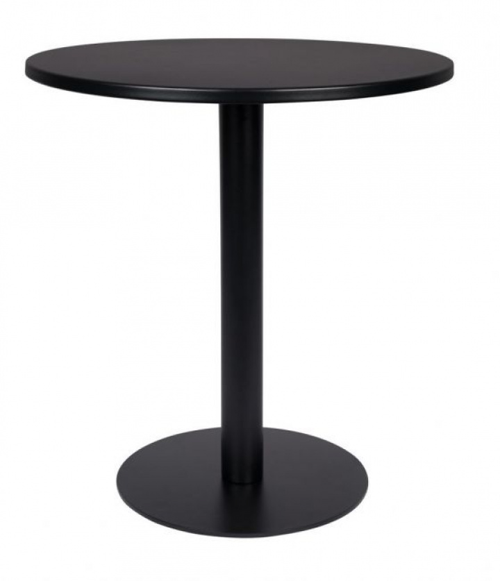 Bistro bord 'Maze' Runt 70cm - Svart
