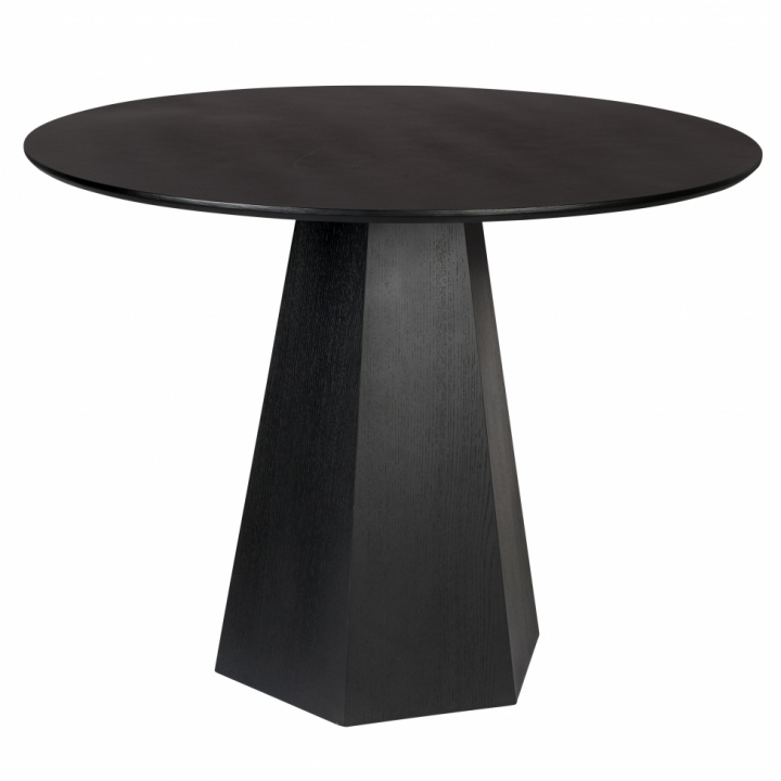 Matbord 'Pilar' Runt 100cm - Svart