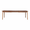 Bord \'Glimpse\' - Valnöt 180-240x90cm