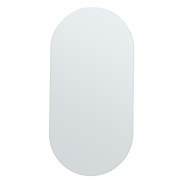 Oval spegel 'Walls' - 50x100
