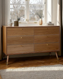 Byrå \'Prime\' 6 lådor - Ek