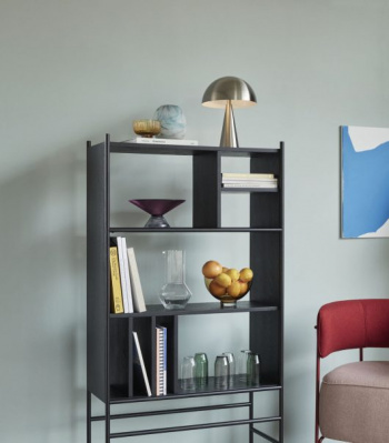 Divide Shelf Unit Black