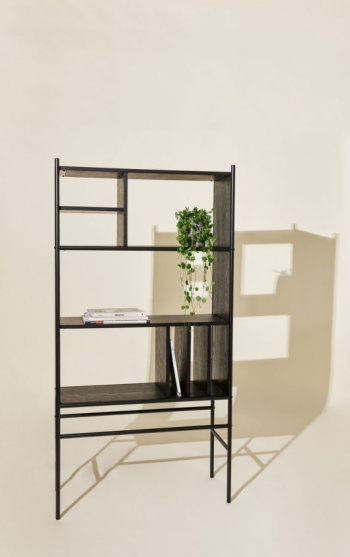 Divide Shelf Unit Black