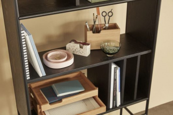 Divide Shelf Unit Black