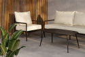 Loungeset \'Pozzallo\' - Svart