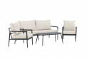 Loungeset \'Pozzallo\' - Svart