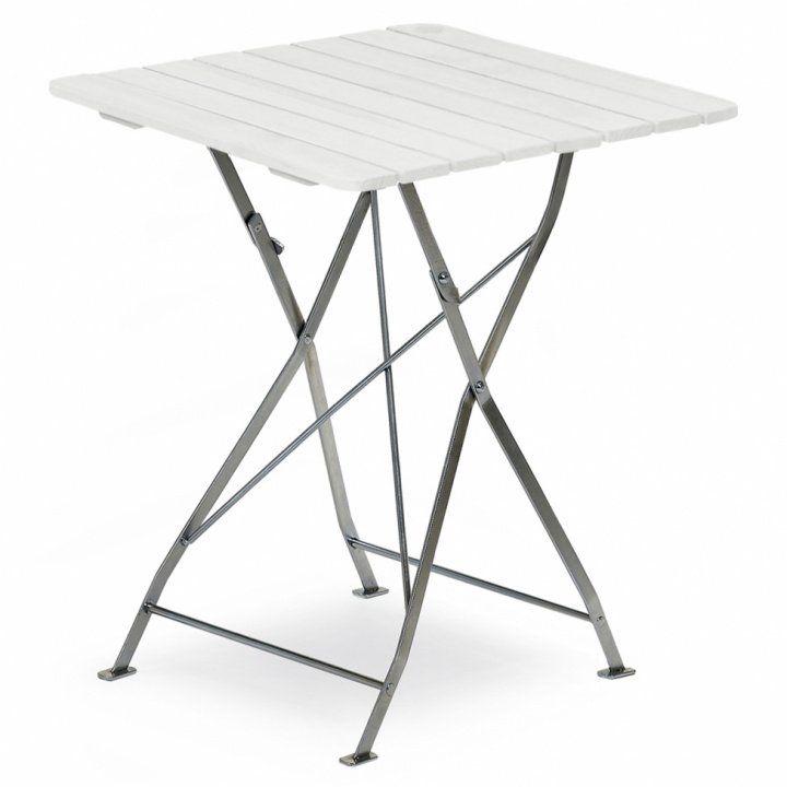 Cafébord \'Krögaren\' 70x70 CM - Vit i gruppen Kampanj / Möbler / Utemöbler hos Reforma (217013)