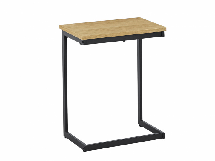 Sängbord - \'Twine\' - Ek/Svart i gruppen Möbler / Bord hos Reforma (21703-oak)