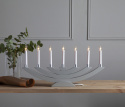 Adventsljusstake \'Navida\' - Grå