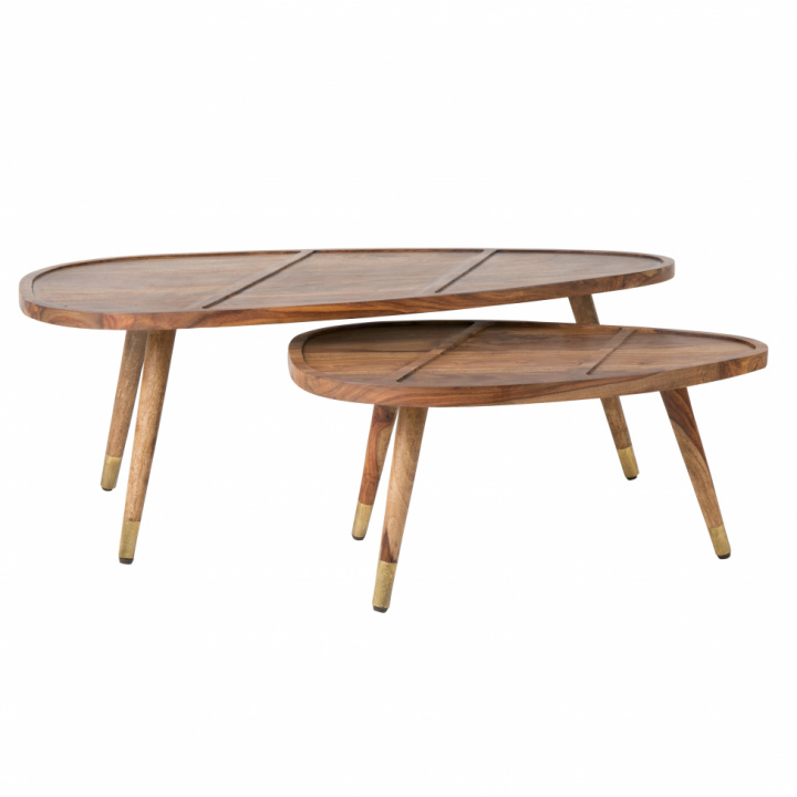 Soffbord 'Sham' 2set - Natur