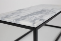 Soffbord \'Marble Power\' - Svart/Marmor
