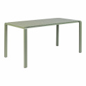 Trädgårdsbord \'Vondel\' 168,5x87cm - Grönt 