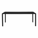 Trädgårdsbord \'Vondel\' 214x97cm - Svart