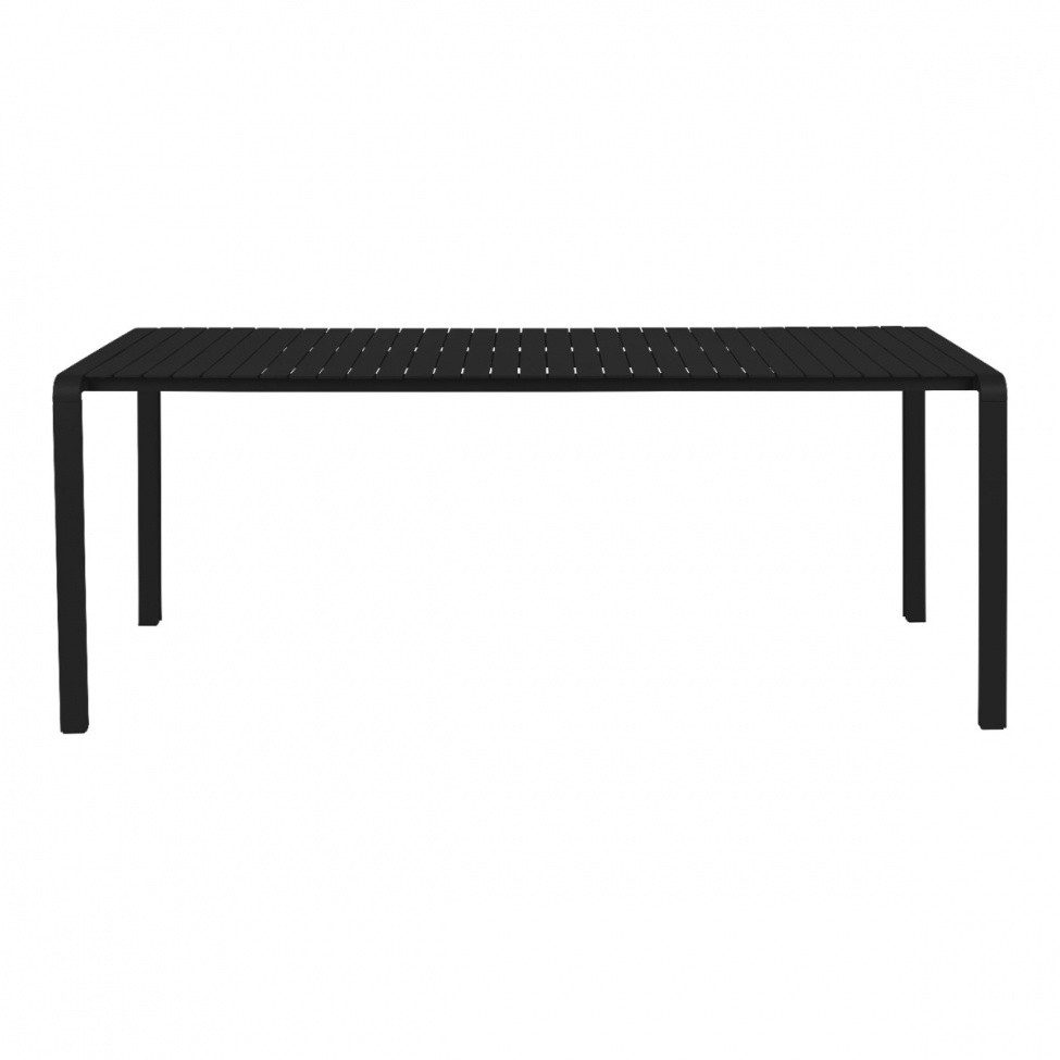 Trdgrdsbord \'Vondel\' - Svart 214x97
