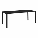 Trädgårdsbord \'Vondel\' 214x97cm - Svart