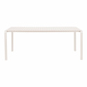 Trädgårdsbord \'Vondel\' 214x97cm - Vit 