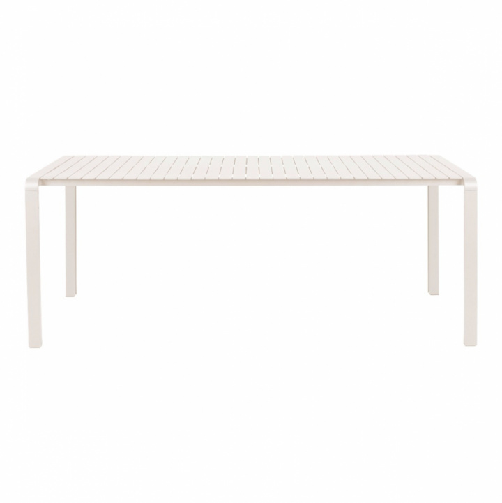 Trädgårdsbord 'Vondel' 214x97cm - Vit 
