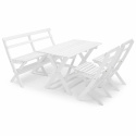 Trädgårdsgrupp \'Torpet\' 110x66 CM - Vit
