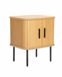 Sängbord \'Holmvik\' - Natur/Svart