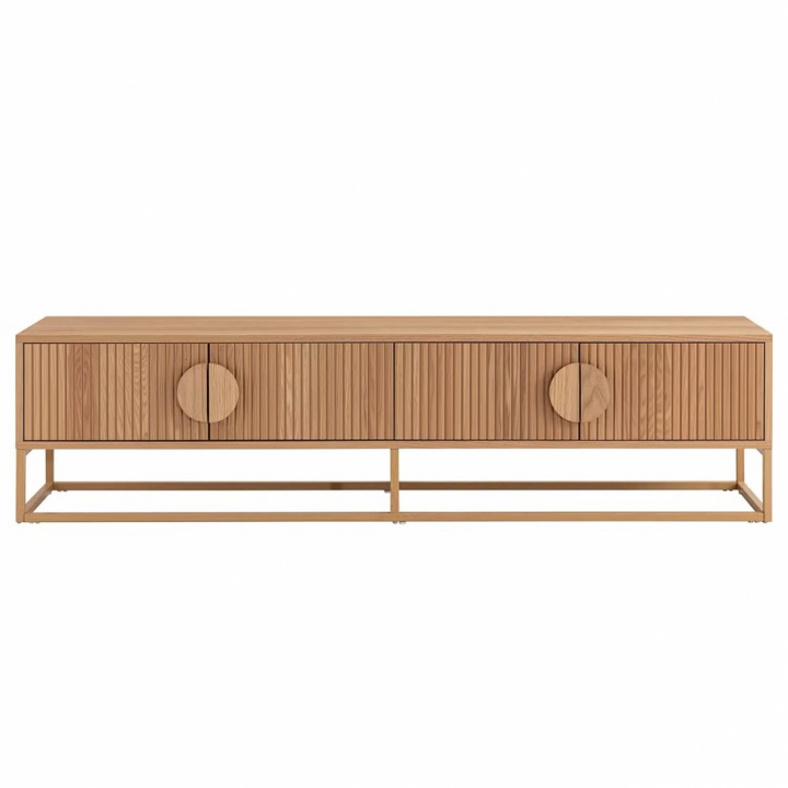 Tv-bänk \'Skagen\' - Natur i gruppen Möbler / Hyllor & förvaring / TV-Bänkar hos Reforma (22873-natur)