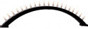 Ljusstake \'Kulle\' - Svart