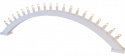 Ljusstake \'Kulle\' - Vit