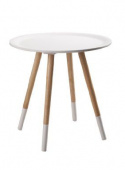 Sidobord Two Tone - Vit