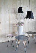 Sidobord Two Tone - Vit