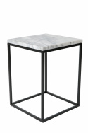Sidobord - Vit marmor