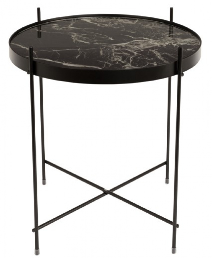 Soffbord \'Cupid Marble\' - Svart i gruppen Möbler / Bord / Soffbord hos Reforma (2300080)