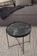 Soffbord \'Cupid Marble\' - Svart