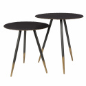 Soffbord \'Stalwart\' 2set - Svart
