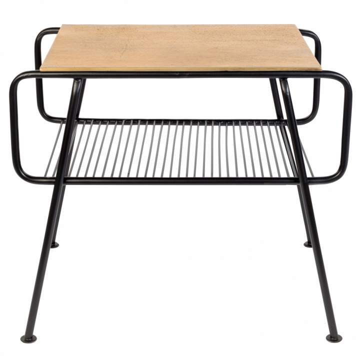 Sidobord ' Gunnik' - Mässing / Svart