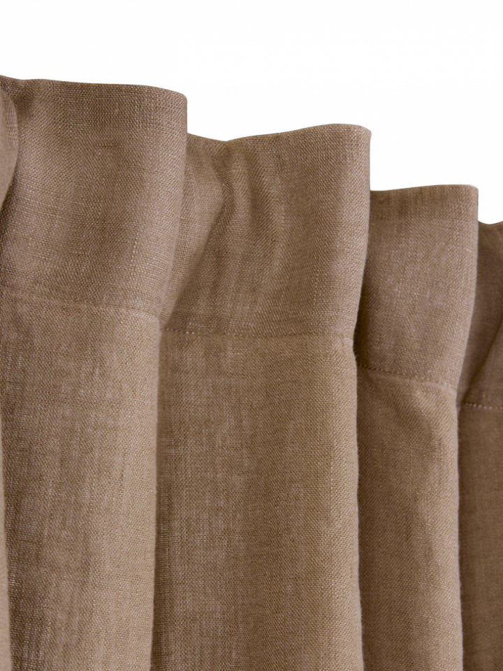 Gardinkappa \'Julie\' 50x250 - Mocca i gruppen Inredning / Textilier / Gardiner hos Reforma (2303-57-063)