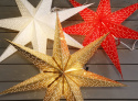 Julstjärna \'Dot\' 70cm - Röd