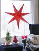 Julstjärna \'Dot\' 100cm - Röd