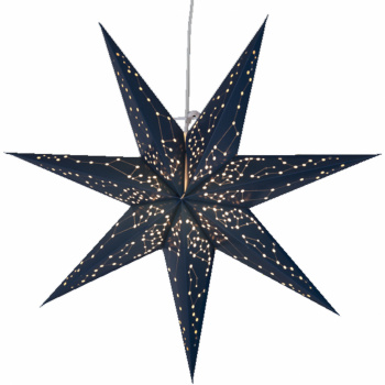 Julstjärna \'Galaxy\' Ø 60 - Blå