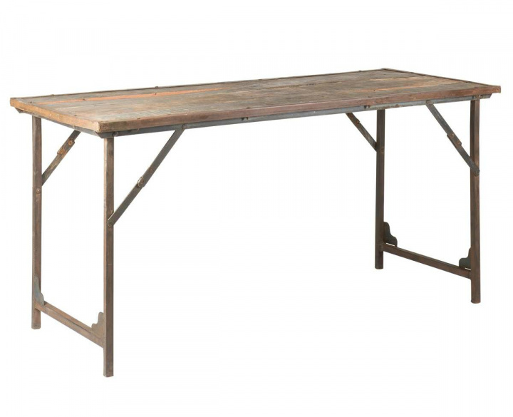 Sideboard - Vintage trä och metall - Ib Laursen